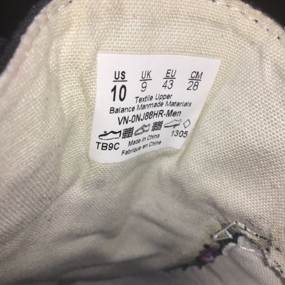 SOLD    VANS Surf Siders Chauffeur Floral Print Mens 10 NWOT - Picture 6 of 6